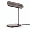 bureaulamp met aanraakbediening en verstelbare arm bruin 30 x 15 x 45cm